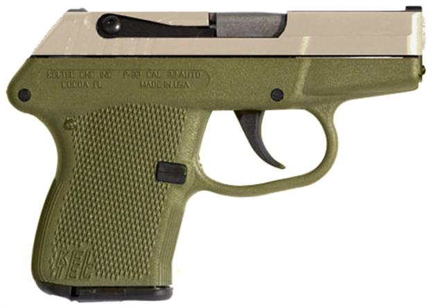 Picture of Kel-Tec P-32 32Acp 2.68" Tan/Grn FS     Dao 1/ 7