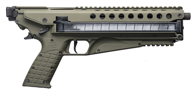 Picture of  Kel-Tec P50grn P50  5.7X28mm 9.60" 50+1 (2), Green, Polymer Frame, Fiber Optic Sight 640832008821