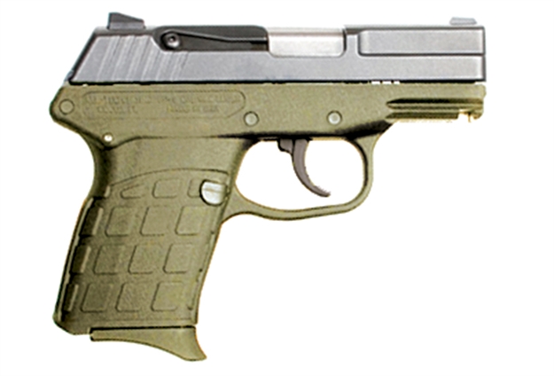 Picture of Kel-Tec Pf-9 9Mm 3.1" Nkbor/Grn FS      Dao 1/ 7