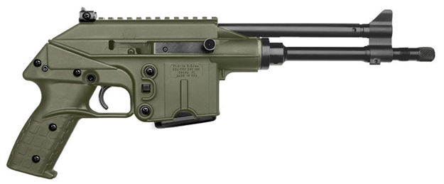 Picture of Keltec Plr-16 Semi Auto Pistol 223 Rem, 9.2" Bbl, Green Frame, 10+1 Rnd, M-16 Front/Adj Rear PLR-16-CK-GREEN 640832004021