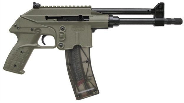Picture of Keltec Plr-22 Semi Auto Pistol 22 Lr, 10.1" Bbl, Green Frame, Poly Grp, 26+1 Rnd, PLR22TAN 640832004328