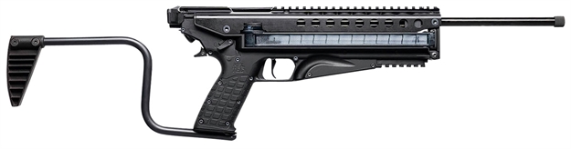 Picture of  Kel-Tec R50blk R50  5.7X28mm 50+1 16.10" Threaded Barrel, Black Receiver & Polymer Grip, Side-Folding Stock, Adjustable Sights, QD Sling Mount