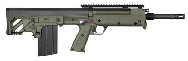 Picture of Keltec Rfb Semi-Auto Rifle 308 Win, Amb, 18 In, Green, Syn Stock, 20-Rnd, Std Trigger RFB18GRN