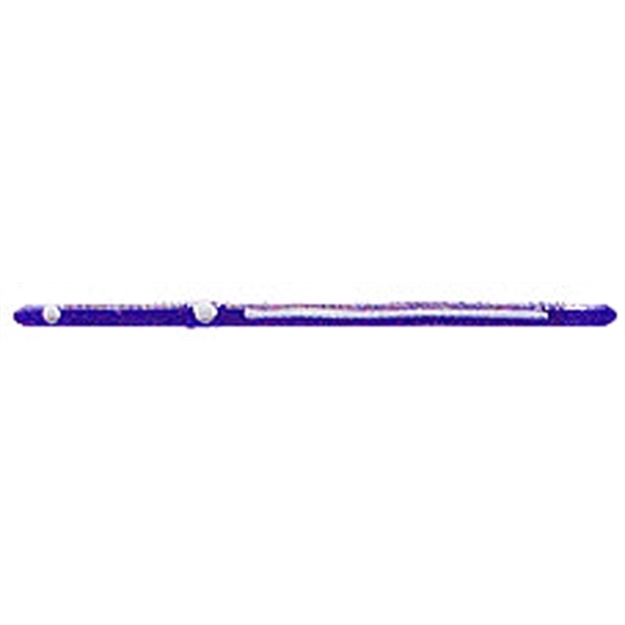 Picture of Kellys Two-Hook Weedless Pre-Rigged Plastic Worm, 5 1/2", SZ 4 Hooks, Purple/White