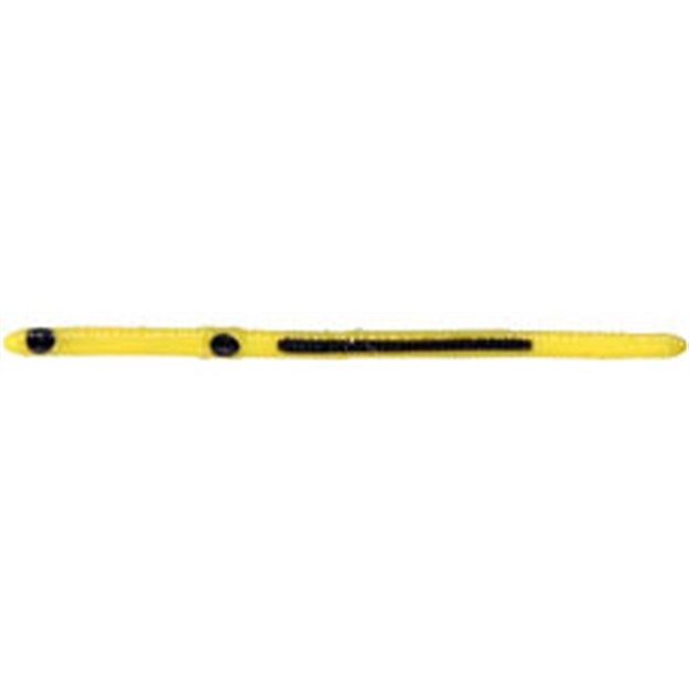 Picture of Kellys Striper Pre-Rigged Plastic Worm, 5 1/2", 3 SZ 6 Hooks, Yellow/Black