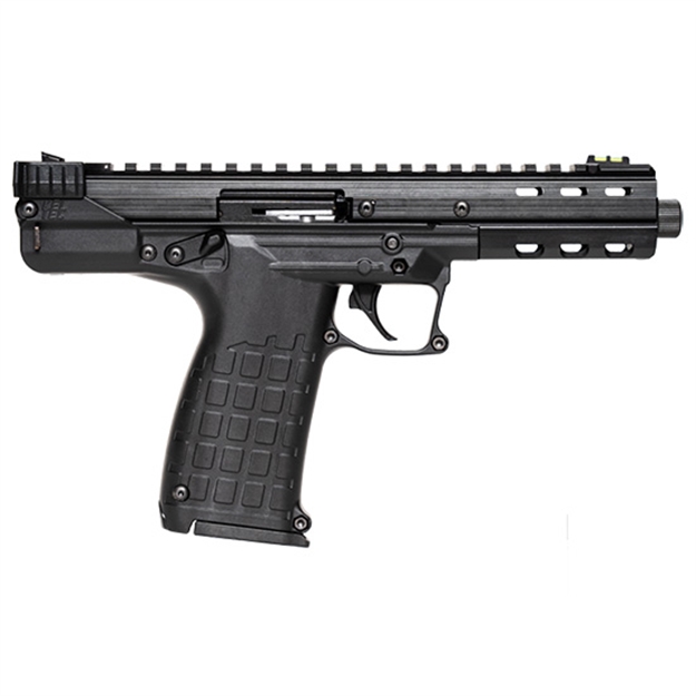 Picture of  Kel-Tec Cp33blk Cp33  22 LR 33+1 5.50" All Black Ported/Threaded Barrel, Serrated/Optic Ready Slide, Polymer W/Picatinny Rail Frame, Black Polymer Grip Ambidextrous 640832007756