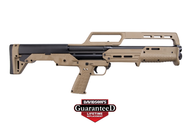 Picture of  Kel-Tec Ks7tan Ks7  12 Gauge Pump 3" 6+1 18.50" Black Steel Barrel, Tan Receiver, Tan Synthetic Stock & Grip 640832007800