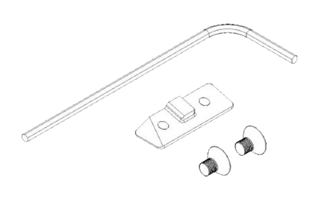 Picture of  Kel-Tec S2k205mp Mag Catch Kit Mag Catch Kit Made OF Steel With Black Finish For S&W M&P Sub 2000 Gen2 Magazines