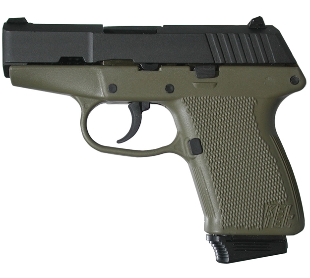 Picture of Keltec P-11 9Mm 3.1" Bl/Od Grn Grip