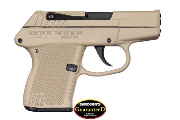 Picture of Kel-Tec P-32 32Acp 2.68" Tan/Tan FS Dao 1/ 7 P-32-T-T