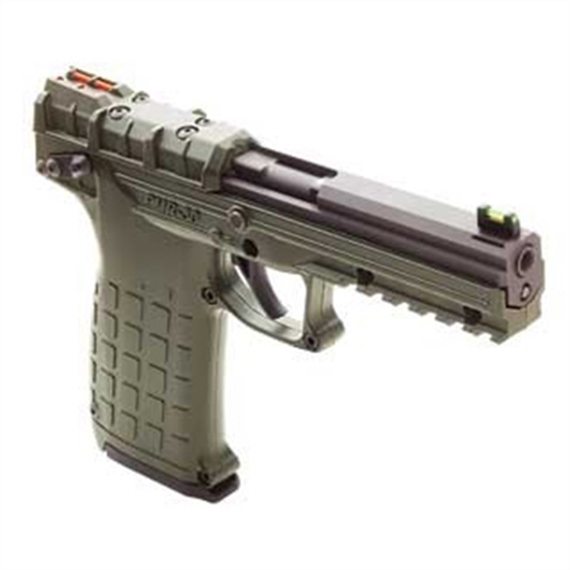 Picture of Keltec Pmr-30 Semi Auto Pistol 22 Mag, 4.3 In, Poly Grp, 30+1 Rnd, Fiber Optic, Full SZ Blued Frame PMR30BGRN