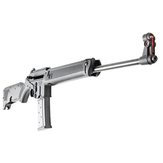 Picture of Kel-Tec Su16blk Su-16 Sport Utility 5.56X45mm Nato Caliber With 18.50" Barrel, 10+1 Capacity, Black Metal Finish, Black Fixed Storage Compartment Stock Right Hand SU16ABLK 640832000795
