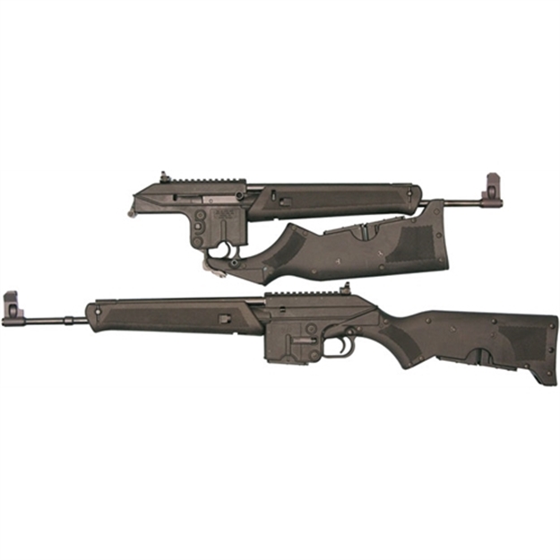 Picture of  Kel-Tec Su16bblk Su-16  5.56X45mm Nato Caliber With 16" Barrel, 10+1 Capacity, Black Metal Finish, Black Fixed Storage Compartment Stock Right Hand