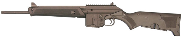 Picture of  Kel-Tec Su16cablk Su-16 *Ca Compliant 5.56X45mm Nato Caliber With 16" Barrel, 10+1 Capacity, Black Metal Finish, Black Fixed Storage Compartment Stock Right Hand