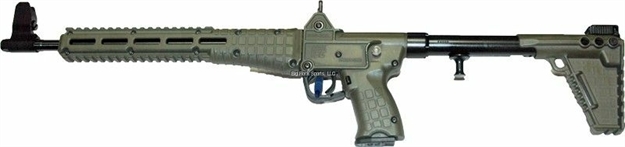 Picture of Keltec Sub-2000 Semi Auto Rifle 40 S&W 16.1" Green Syn Stk 10Rd SUB2K40GLK23BGRN 640832004656