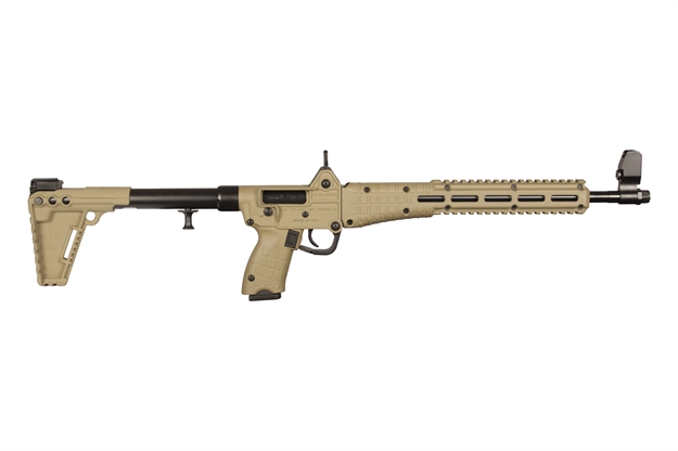 Picture of Keltec Sub-2000 Semi Auto Rifle 40 S&W, 16.1" Bbl, Tan, Synthetic Stock, 10+1 Rnd SUB-2K40G22BT10 640832004649