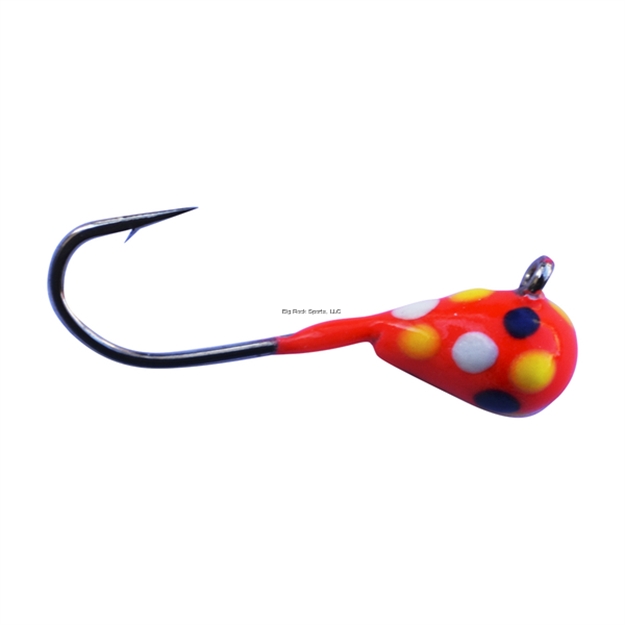 Picture of Kenders 4Mm - #10 Hook Glow Spotted Red White Yellow Blue Tungsten Jig