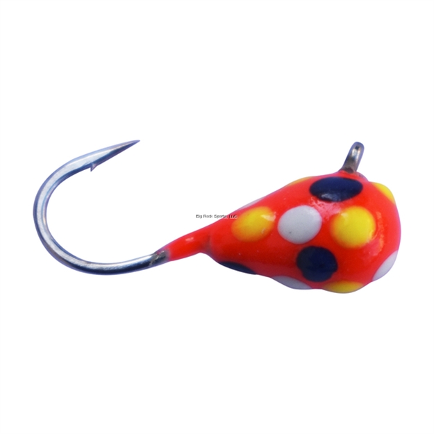 Picture of Kenders 5Mm - #12 Hook Glow Spotted Red White Yellow Blue Tungsten Jig