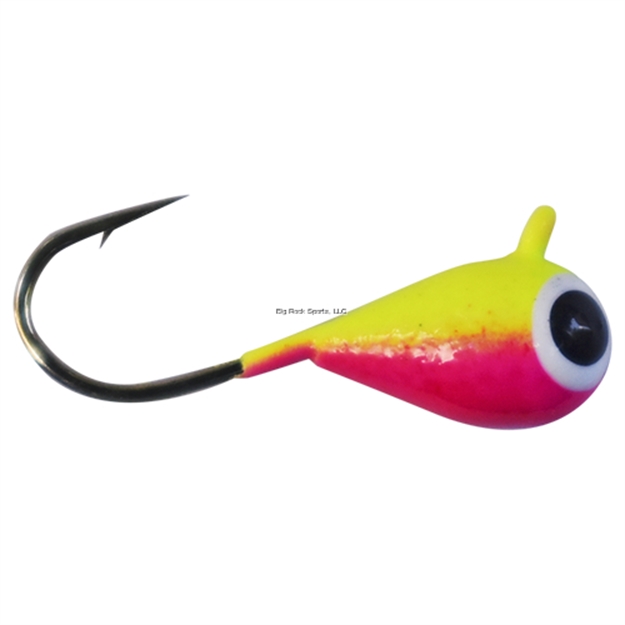 Picture of Kenders 6Mm - #8 Hook Bright UV Chartreuse Pink Tungsten Jig