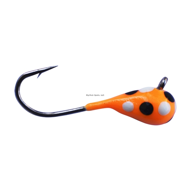 Picture of Kenders 6Mm - #8 Hook Glow Spotted Orange White Black Tungsten Jig