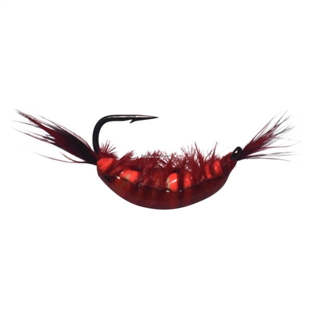 Picture of Kenders Natural Shrimp Series 1/32 OZ #8 Hook Red