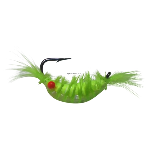 Picture of Kenders Red Eye Shrimp Series 1/32 OZ #8 Hook Chartreuse