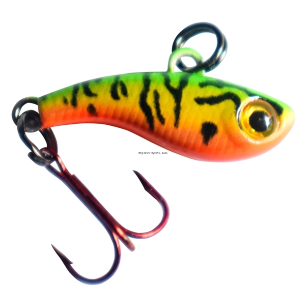 Picture of Kenders T-Rip Tungsten Mini Vibe Lure Firetiger 3/4" - #14 Treble Hook