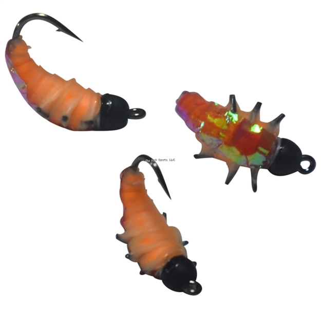 Picture of Kenders Wax Worm Series 3.8Mm Bead #8 Hook Orange