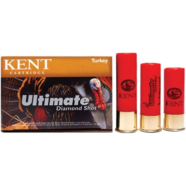 Picture of Kent Cartridge C123tk504 Ultimate Turkey 12Gauge 3" 1 3/4Oz 4Shot 10 Per Box/10 Case C123TK50-4