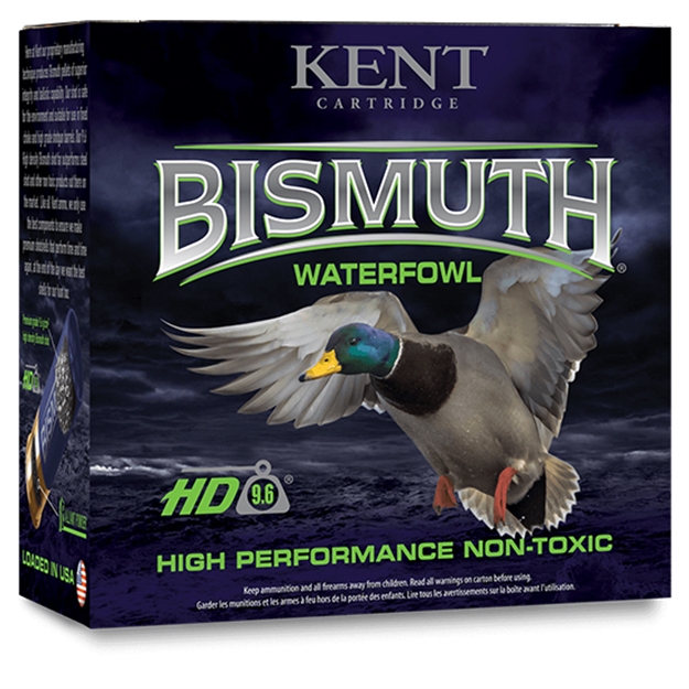 Picture of  Kent Cartridge B12w364 Bismuth Waterfowl 12 Gauge 2.75" 1 1/4 OZ Bismuth 4 Shot 25 Per Box/ 10 Case