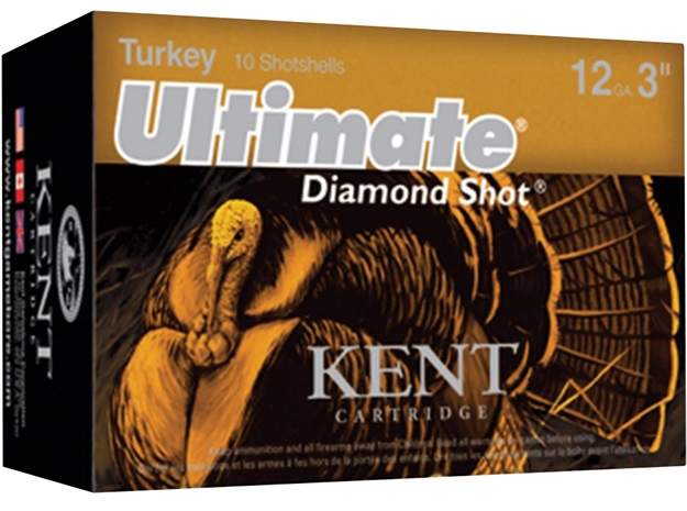 Picture of Kent Cartridge C123tk505 Ultimate Turkey 12Gauge 3" 1 3/4Oz 5Shot 10 Per Box/10 Case C123TK50-5 656308990552