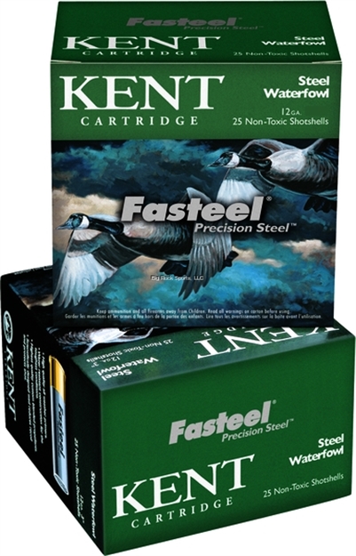 Picture of Kent Cartridge Fasteel Precision Steel Waterfowl Shotshell 12 Ga, 3-1/2 In, No. 3, 1-1/4 Oz, Max Dr, 1625 Fps