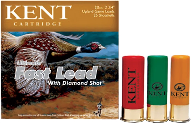 Picture of Kent Cartridge K202ufl2875 Ultimate Fast Lead 20Gauge 2.75" 1Oz 7.5Shot 25 Per Box/10 Case K202UFL28-7.5