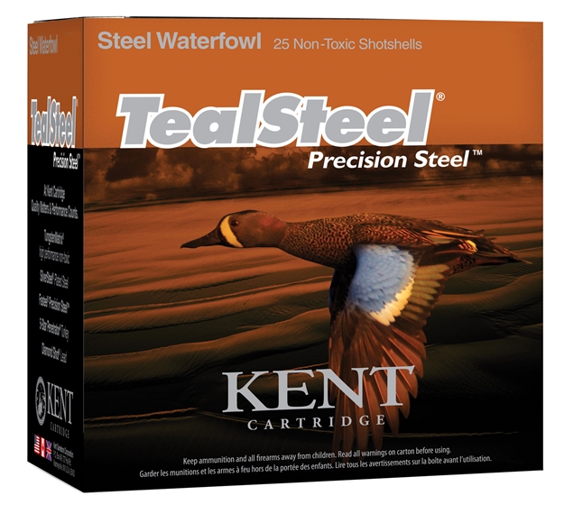 Picture of Kent Cartridge K122st363 Fasteel Waterfowl 12 GA 2.75" 1-1/4 OZ 3 Shot 25 Bx/ 10