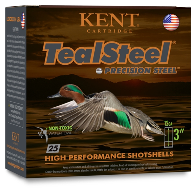 Picture of Kent Cartridge Tealsteel Precision Steel Waterfowl Shotshell 20 Ga, 3 In, No. 6, 1Oz, 1350 Fps KTS203286 656308203089