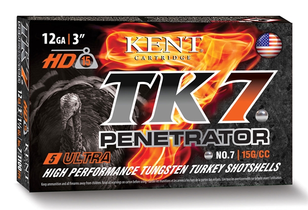 Picture of Kent Cartridge Tk7 12G Tungsten Turkey #7 5Bx