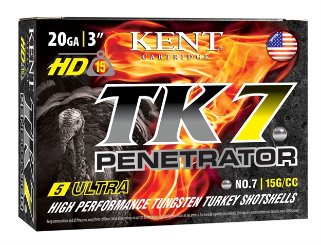 Picture of Kent Cartridge Tk7 20G Tungsten Turkey #7 5Bx
