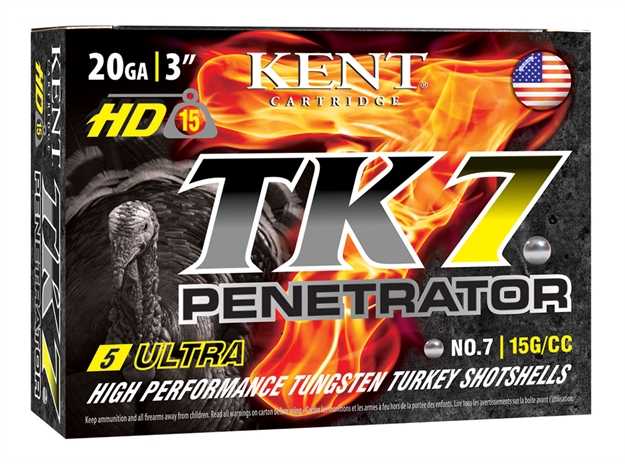 Picture of Kent Cartridge Ultimate Fast Lead Diamond Shot Upland Shotshell 20 Ga, 3 In, No. 5, 1-1/4Oz, 1300 Fps K203UFL36-5 656308402659