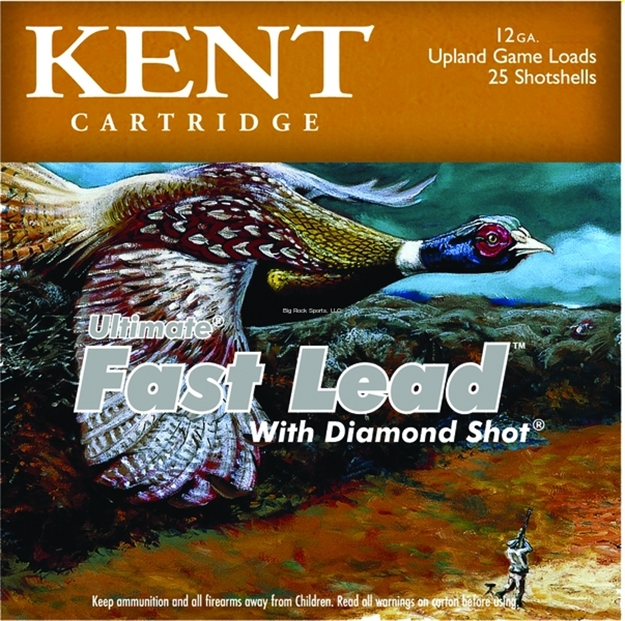 Picture of Kent Cartridge Ultimate Fast Lead Diamond Shot Upland Shotshell 12 Ga, 2-3/4 In, No. 6, 1-1/4Oz, 3-3/4 Dr, 1350 Fps 656308402260
