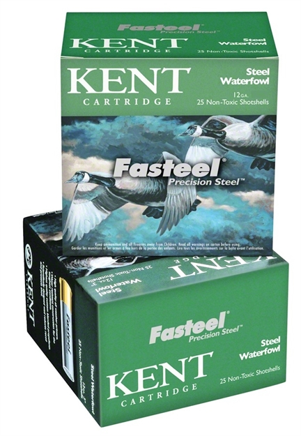 Picture of Kent Cartridge Fasteel Precision Steel Waterfowl Shotshell 12 Ga, 3-1/2 In, No. 1, 1-1/4 Oz, Max Dr, 1625 Fps