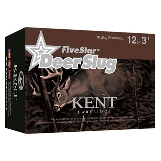 Picture of Kent Rifled Slugs 12Ga 2.75'' 1Oz 10/Bx