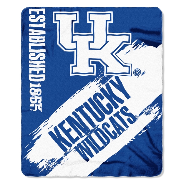 Picture of Kentucky Wildcats Painted Fleece Throw