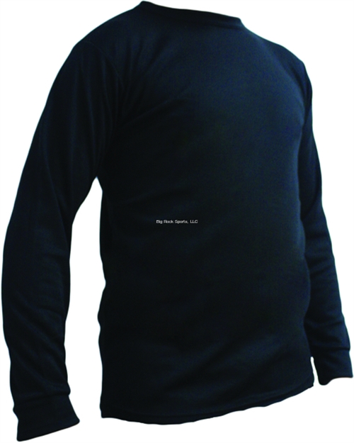 Picture of Kenyon Crew Neck Top Large Blk Outlast Midweight Thermal Underwear Temp Regulating Outlast Fabric