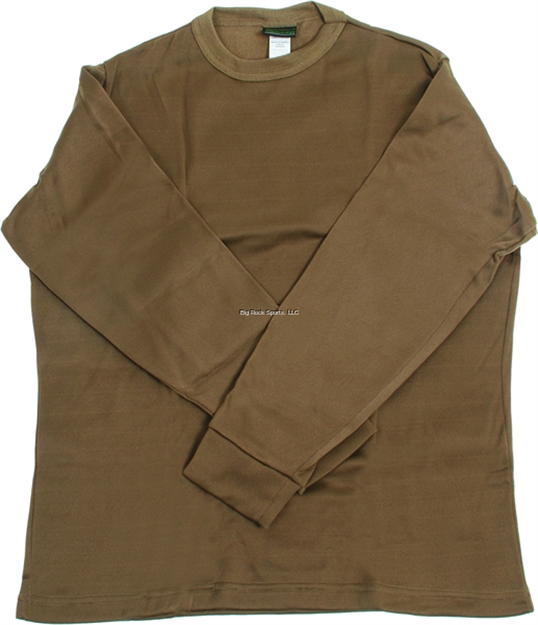 Picture of Kenyon Crew Top Brown Poly Heavyweight Fleece LG