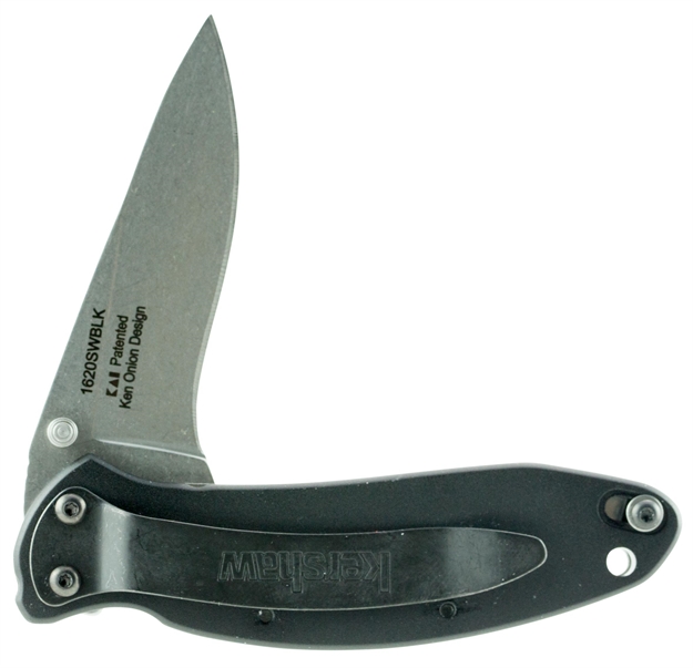 Picture of Kershaw Scallion-Blk/Stone Wash