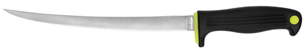 Picture of  Kershaw 1259X Clearwater  9" Fixed Fillet Plain Satin 420J2 SS Blade Black Co-Polymer Handle Includes Sheath 087171125909