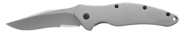 Picture of Kershaw 1840St Clip Point Folder Knife W/Partially Serrated Edge