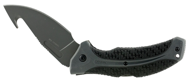 Picture of Kershaw Lonerock Folding Knife, 3.6" Gut Hook Blade, W/Sheath
