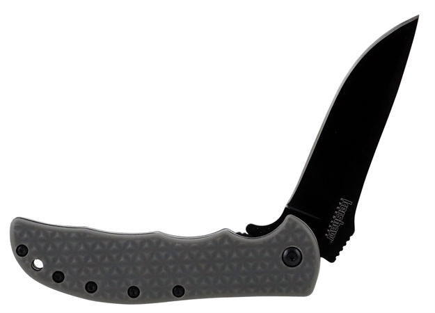 Picture of Kershaw 3650 Volt II Folder 3.25" 8Cr13mov Stainless Steel Drop Point Fiberglass Reinforced Nylon Black
