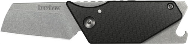 Picture of Kershaw 4036Cfx Pub Multi-Purpose Tool 1.6" 8C13mov Steel Modified Sheepsfoot Carbon Fiber Front, Steel Back